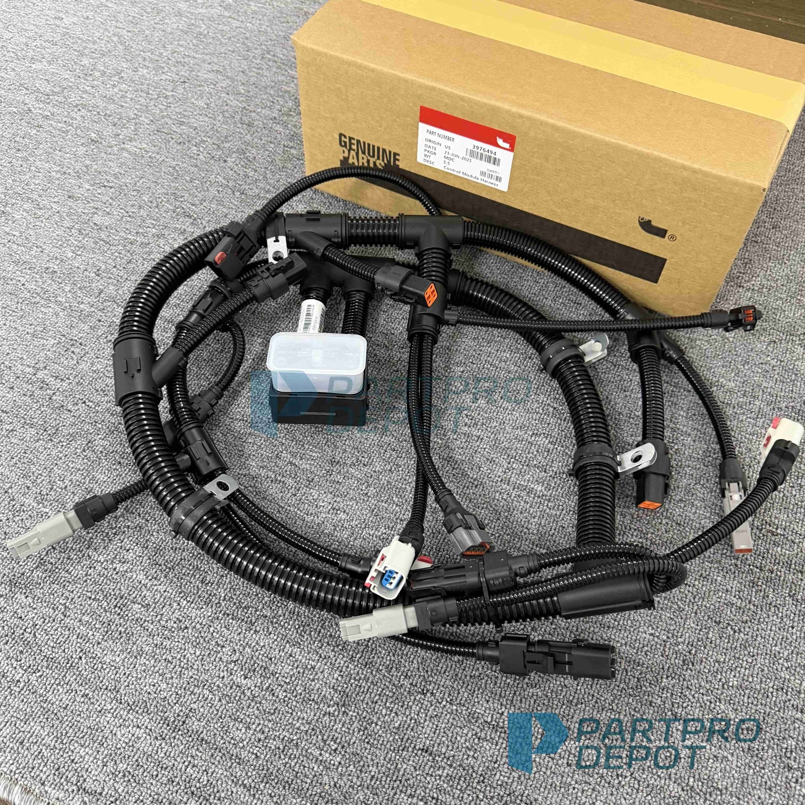 Electronic Control Module Harness Fit Cummins ISC QSL QSC8.3 4943176 3976494