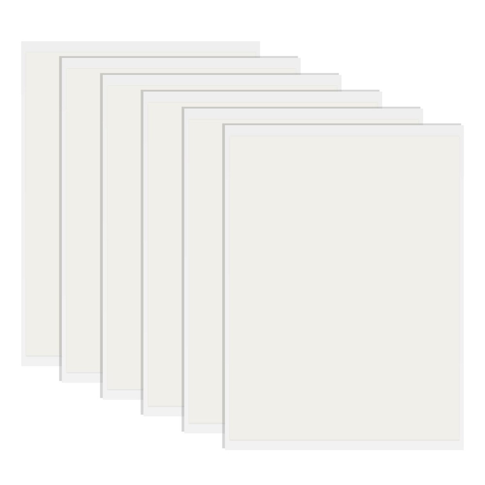 Vinyl Siding Repair Kit, White Durable Self-Adhesive 6 Pack