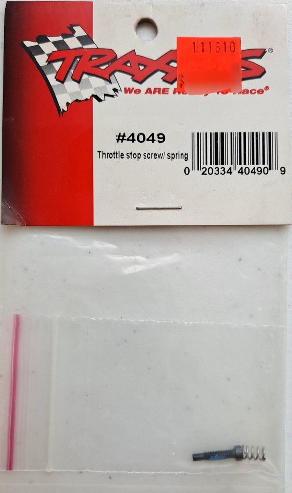 Traxxas Throttle Stop Screw and Spring #4049