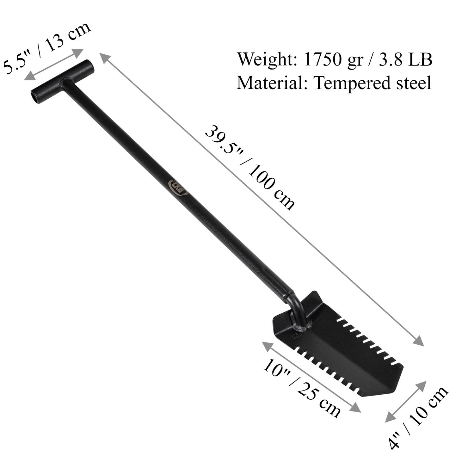 CKG Heavy Duty Metal Detecting Shovel Digging Digger Spade Garden Root Cutter