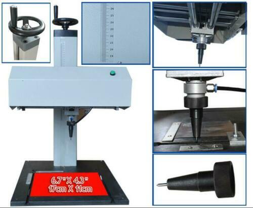 110V Pneumatic Dot Peen Mark Machine Print Integrated with Rotation Axis