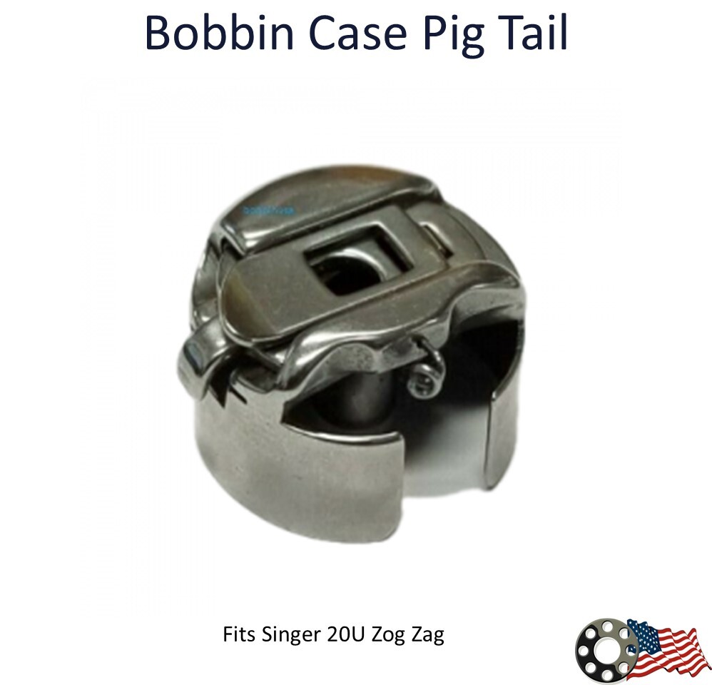 Bobbin Case Pig Tail Singer Consew Rex 20U Zig Zag 