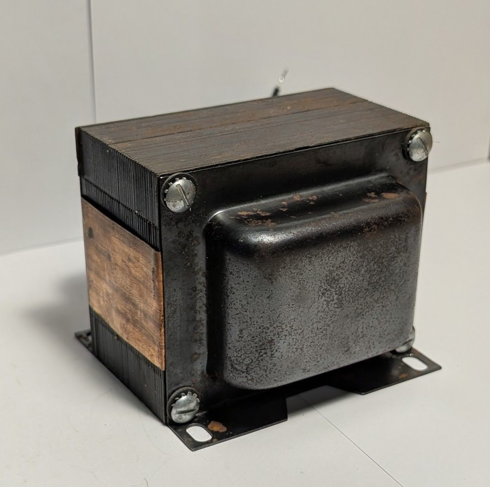 Vintage 107304 Filament & Power Transformer – 50VCT/6V  Secondaries – Tested