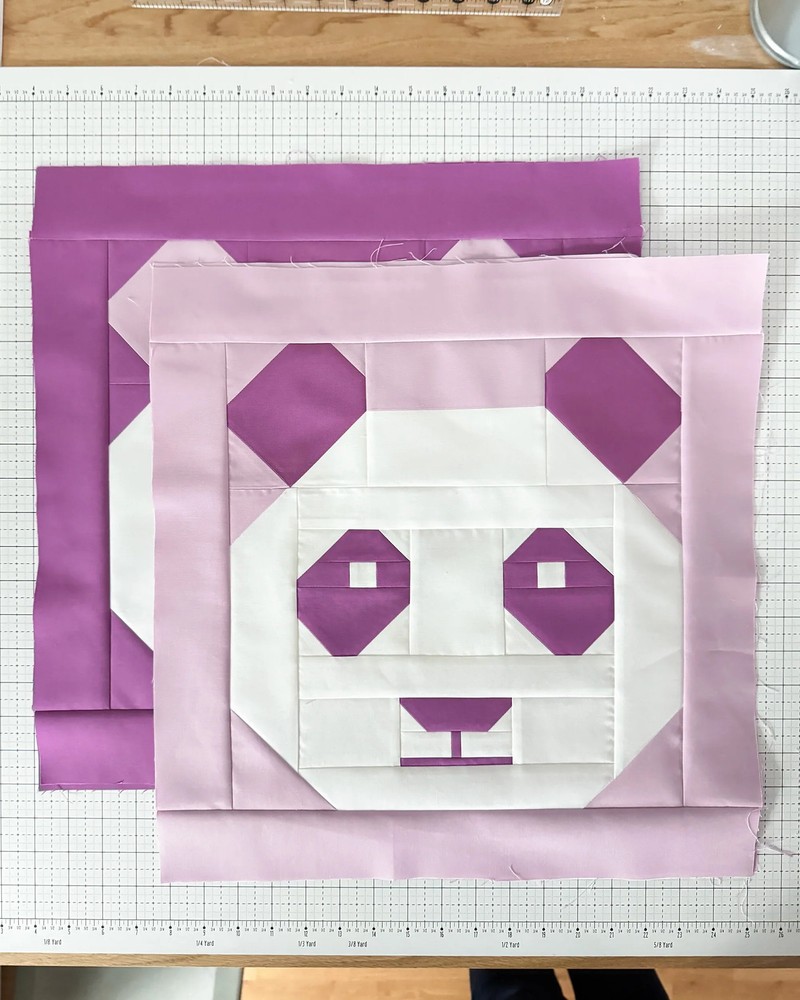 Pandamonium Quilt Pattern by Cotton and Joy