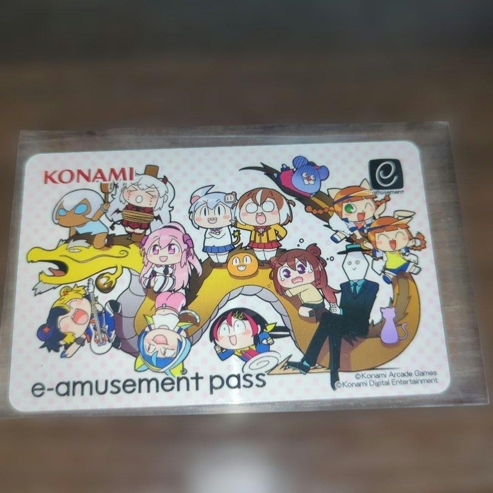 Konami E-Amusement Pass Character Card