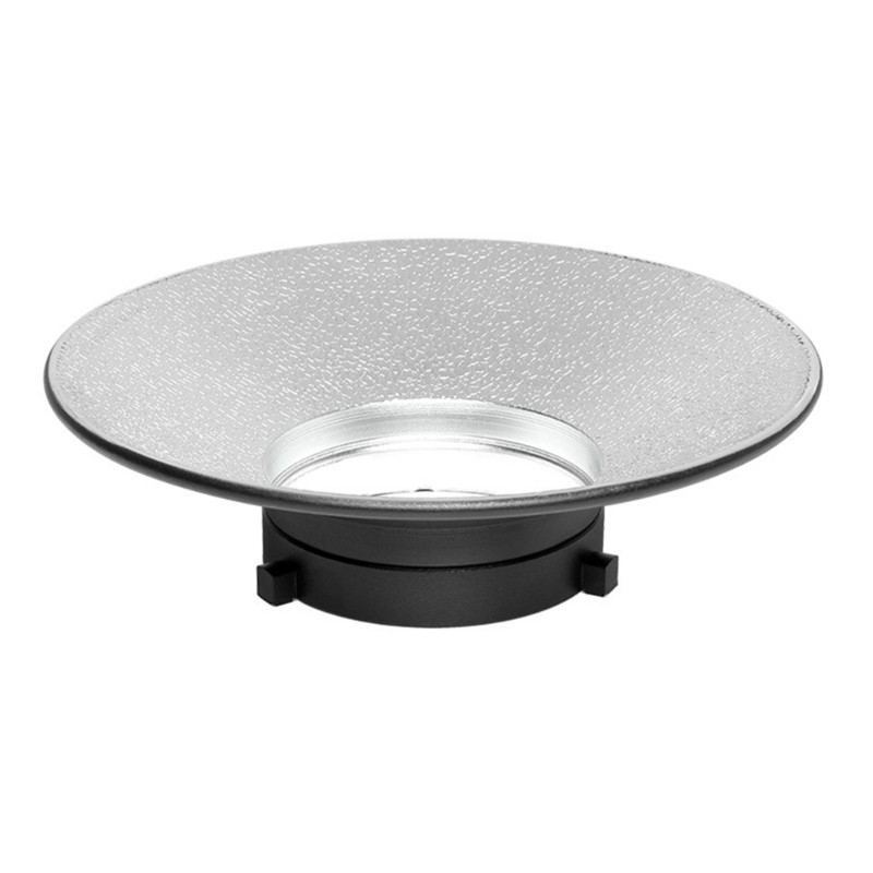 Light Diffuser Dish Reflector For Camera Flash Provides 120Degree Wide Angle
