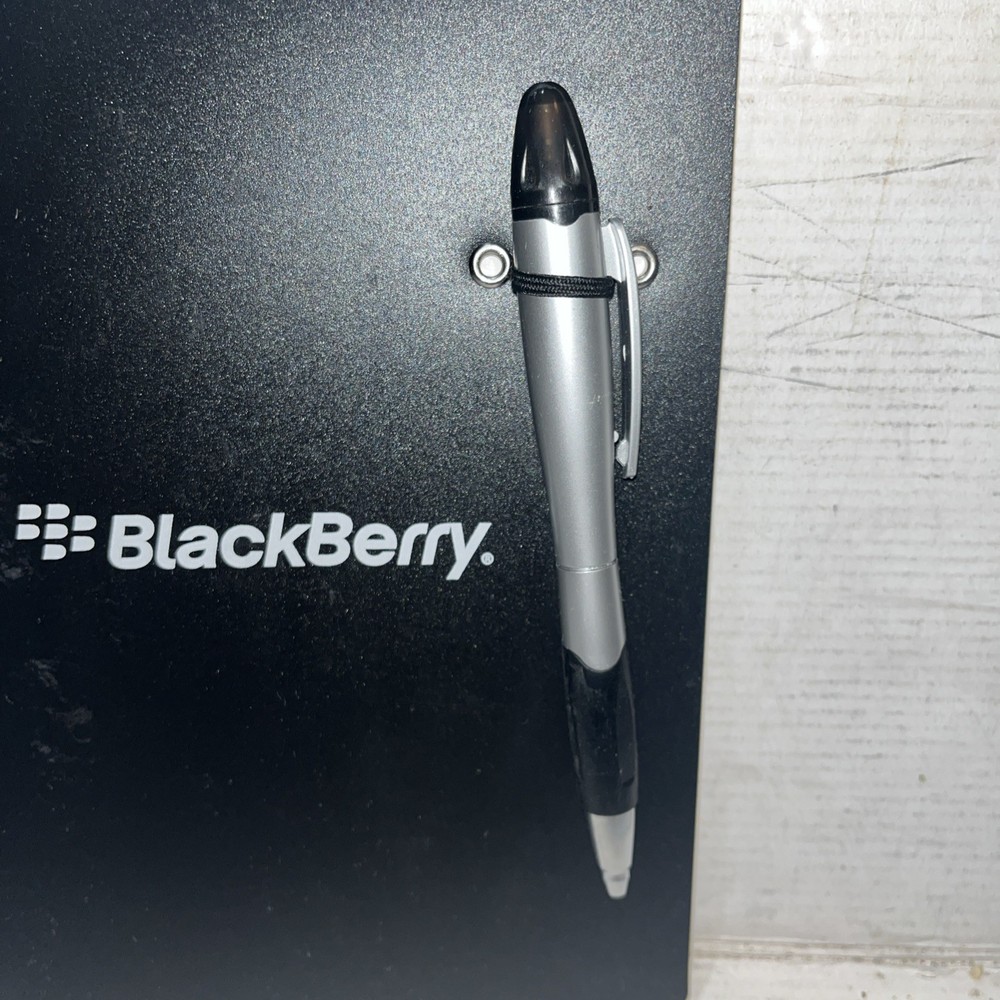 Rare BlackBerry Branded Spiral Lined Notebook & Pen