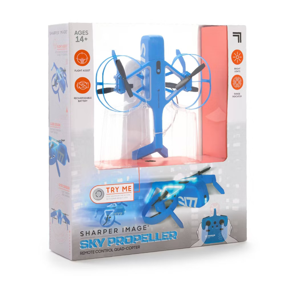 Sharper Image Sky Propeller Remote Control Quad Copter Drone