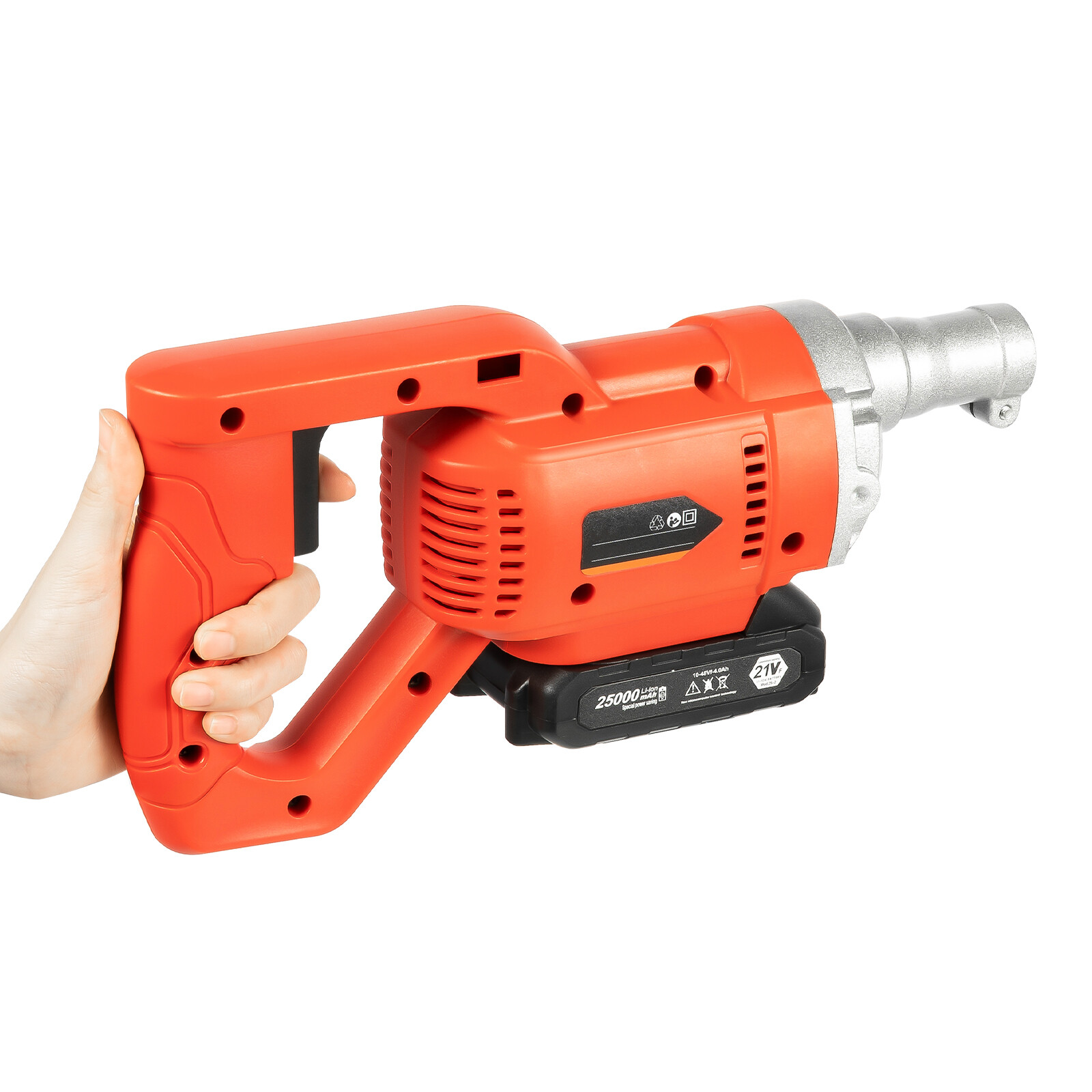 21V Cordless Concrete Vibrators Surface Power Trowel w/ 59" Screed Blade Rulder