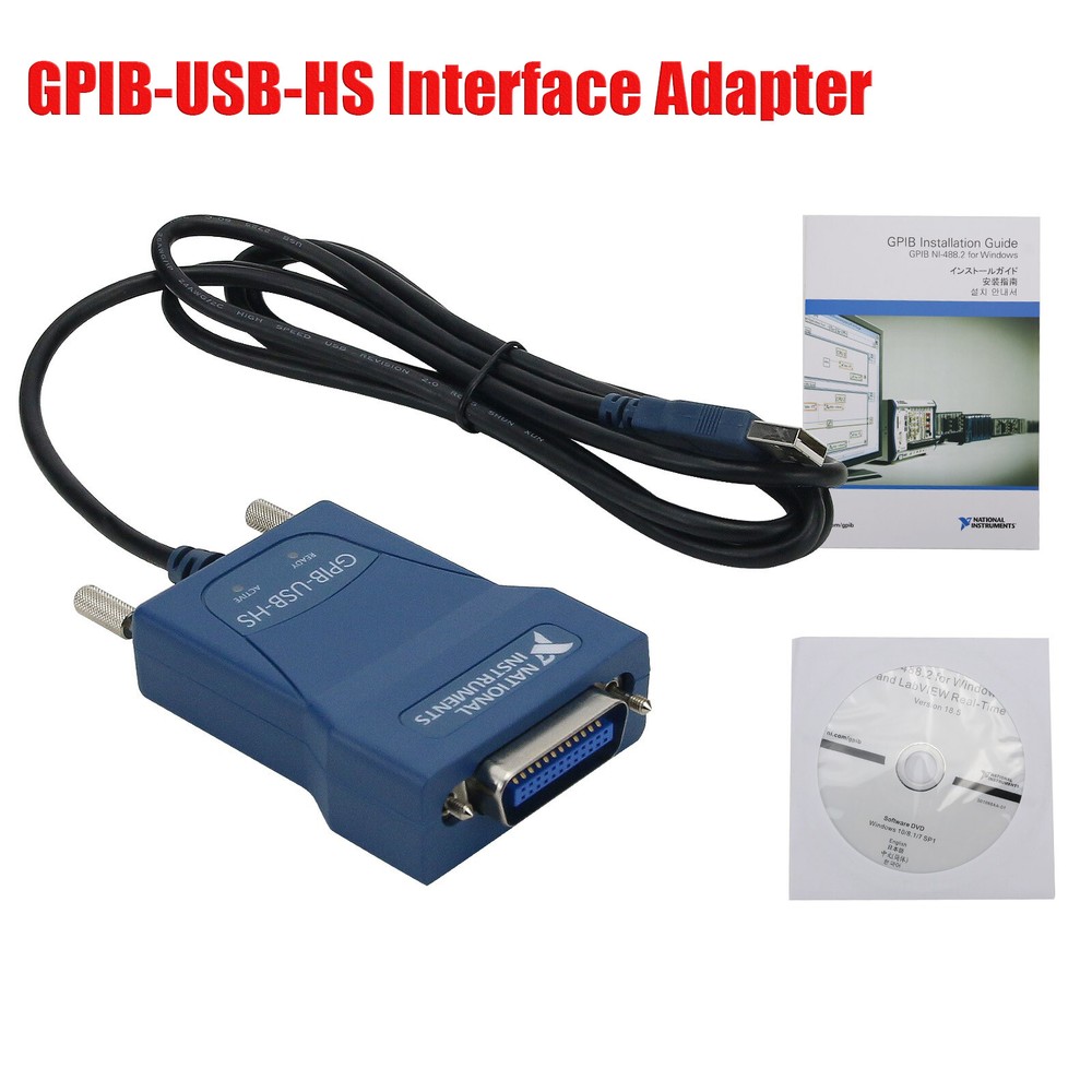 National Instruments GPIB-USB-HS Interface Adapter IEEE 488 os67