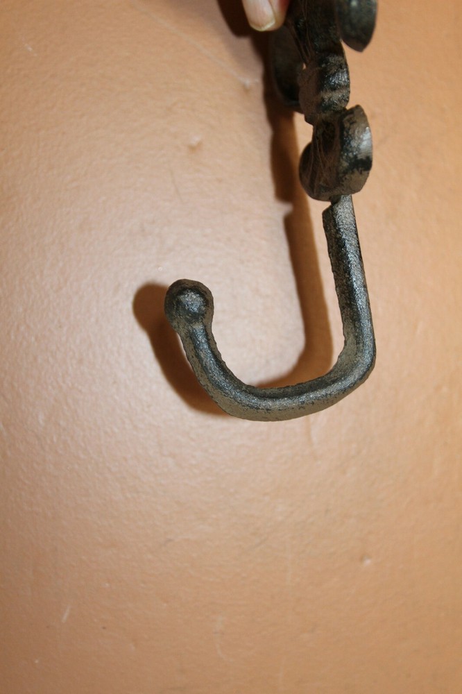 Cajun Bathroom Towel Hooks Set Solid Cast Iron, Southern Comfort 6