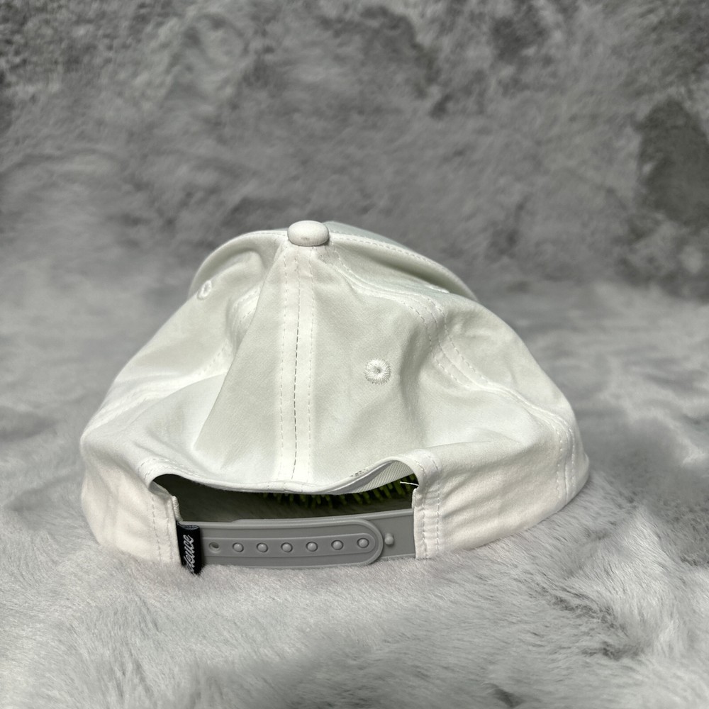 Duece Hat White The Button Hook Snapback Casual Adjustable Golf Golfer