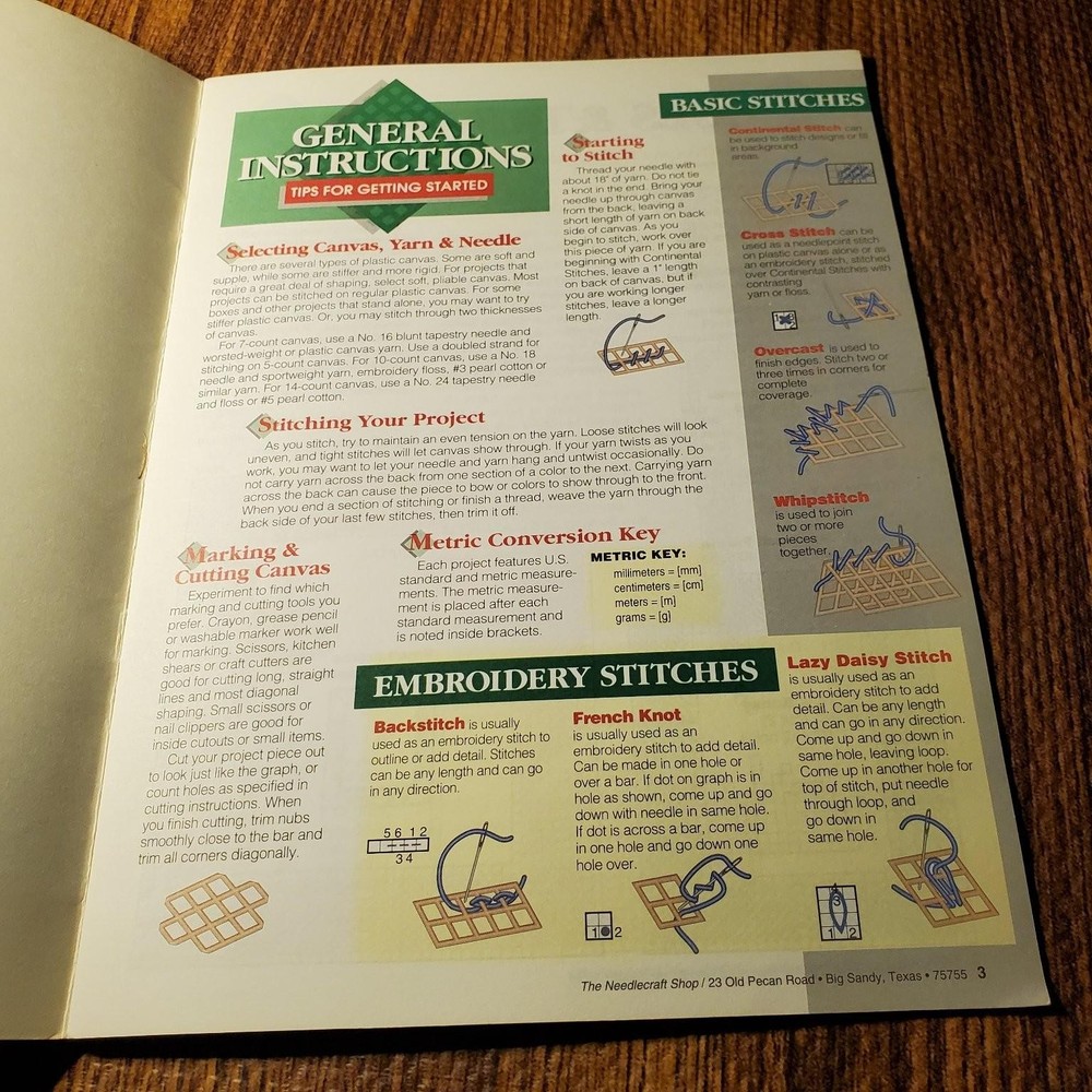 The Needlecraft Shop Frame Fun Embroidery Pattern Booklet 975076