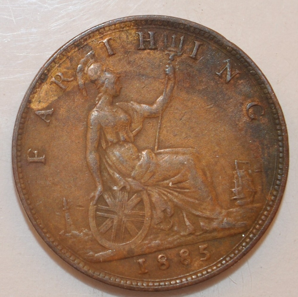 1885 Farthing Great Britain