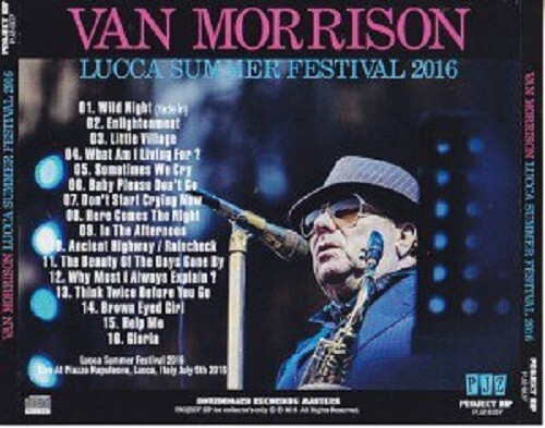 VAN MORRISON / LUCCA SUMMER FESTIVAL 2016 (1CD)