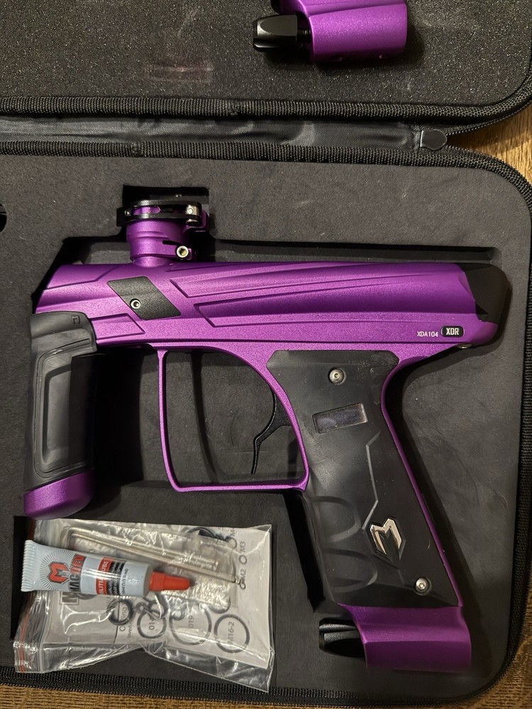 Macdev XDR Paintball Gun With Case And Both Trigger Frames. Ready To Use
