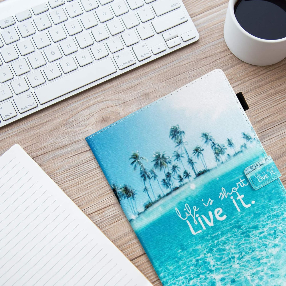 Galaxy Tab S8 Plus/S7 FE/S7 plus Case 12.4 Tablet,Multiple Angles Stand PU Leath