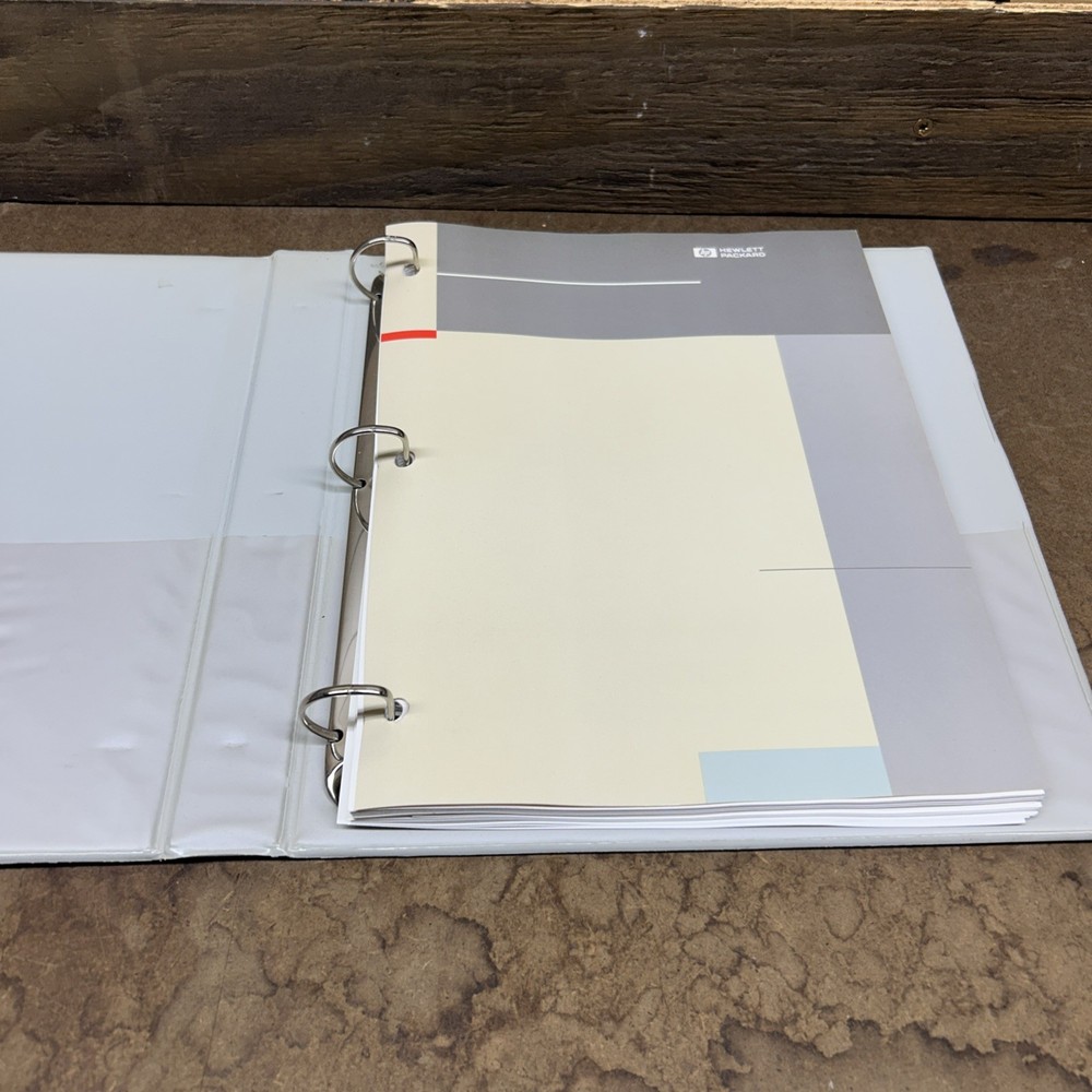 HP 70004A Display Operation Manual