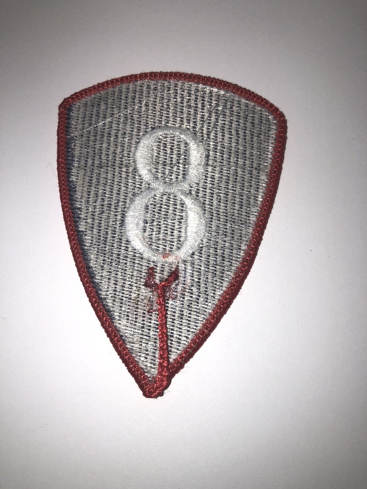 8th Personnel Command U.S. Army Shoulder Patch Insignia