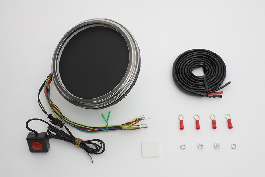 V-Twin 39-0979 LED Digital Speedometer Assembly