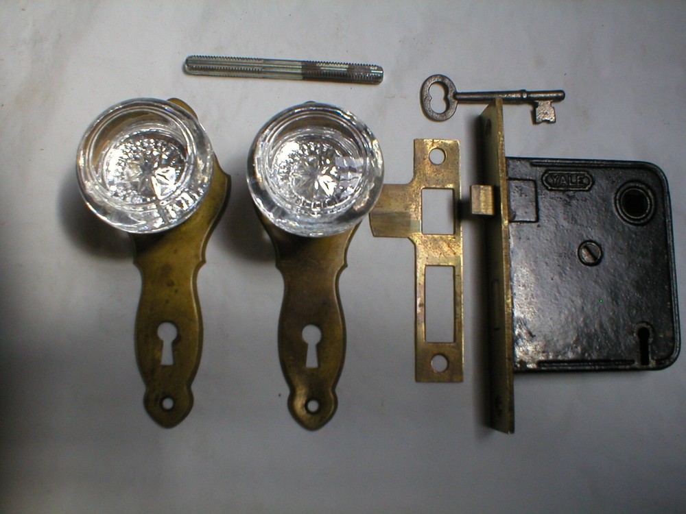 Antique Art Deco Era Door Hardware