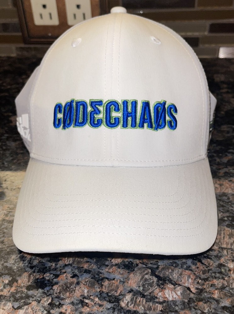 Adidas Golf CodeChaos Embroidered Adjustable Snapback Hat Cap One Size OSFM NWOT
