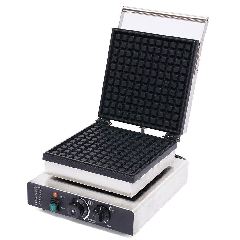Waffle Maker Commercial Electric Machine Square Nonstick Waffle Making Machine