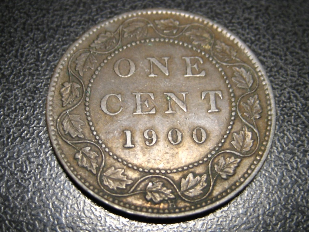 1900 Canadian Large Cent