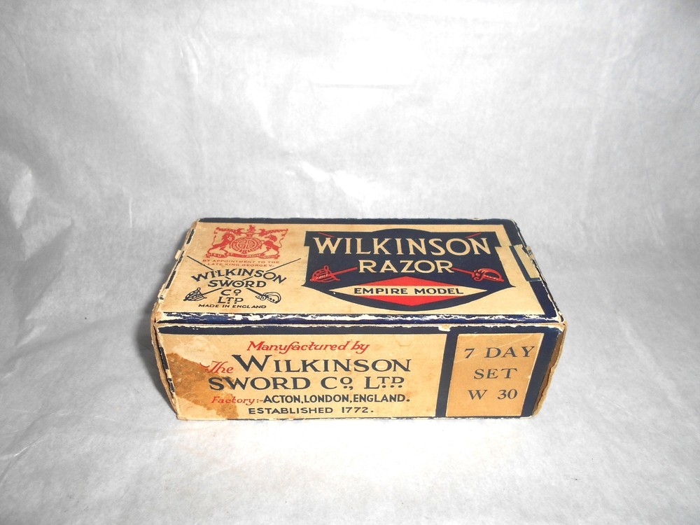 Wilkinson Sword Co. Ltd. "Empire Model 7 DAY SET W 30"