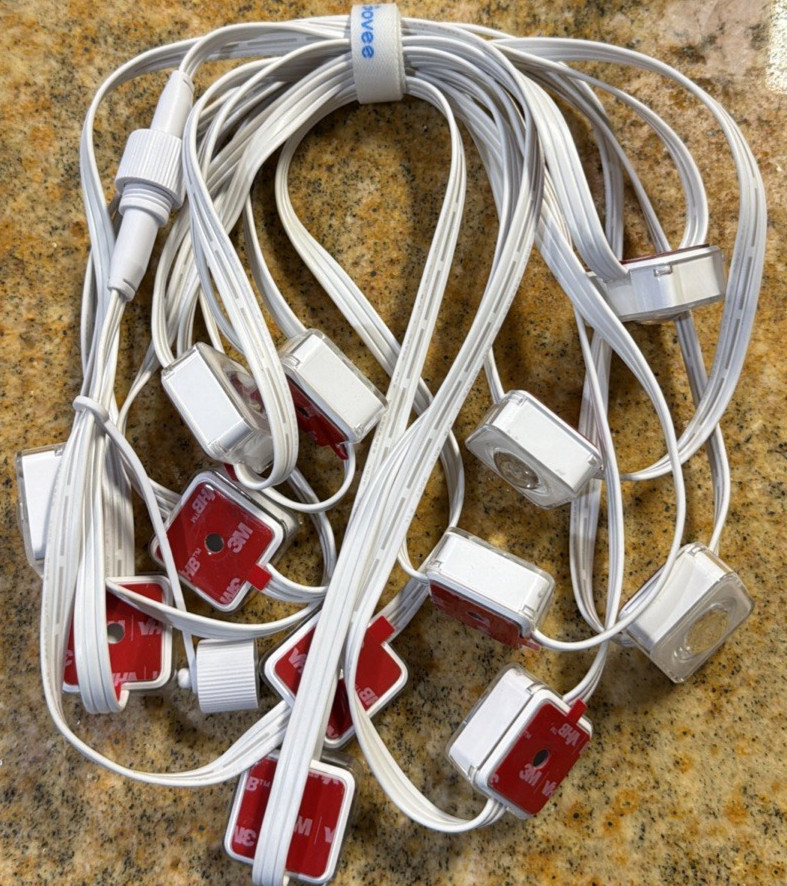 Govee H705A-B -C ADD ON ONLY RGBIC Permanent Outdoor Light 16' 1 Segment12Lights