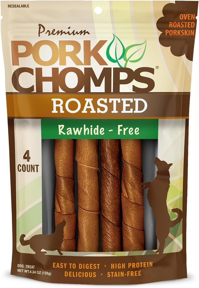 Premium  Roasted Twistz, Large 4Ct