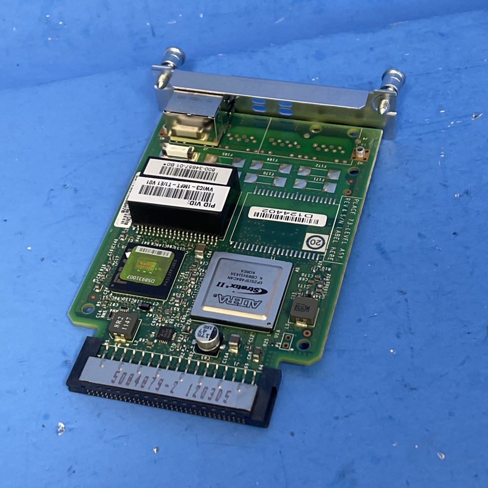Cisco VWIC3-1MFT-T1/E1 Router Module Router Voice Module
