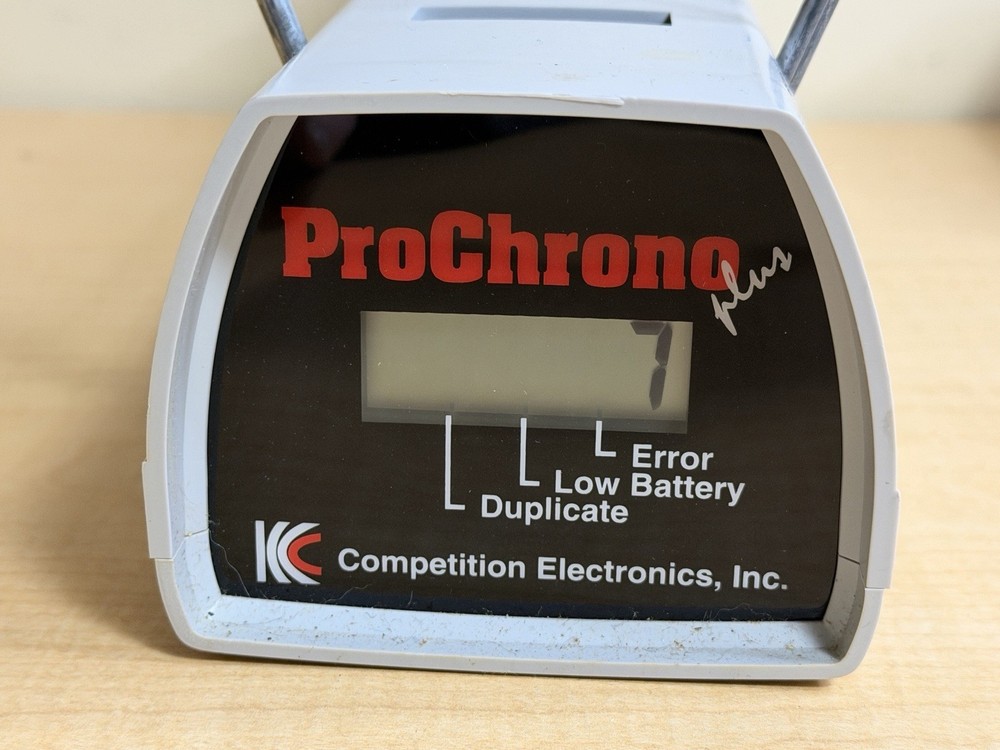 Prochrono Plus Chronograph Competition Velocity Electronics + Box VG Tested