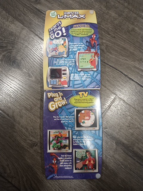 Spiderman Leap Frog Leapster L-Max