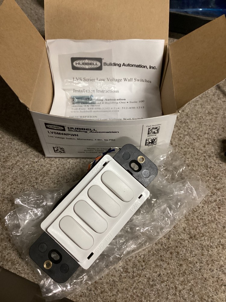 Hubbell LVSM4NPWH