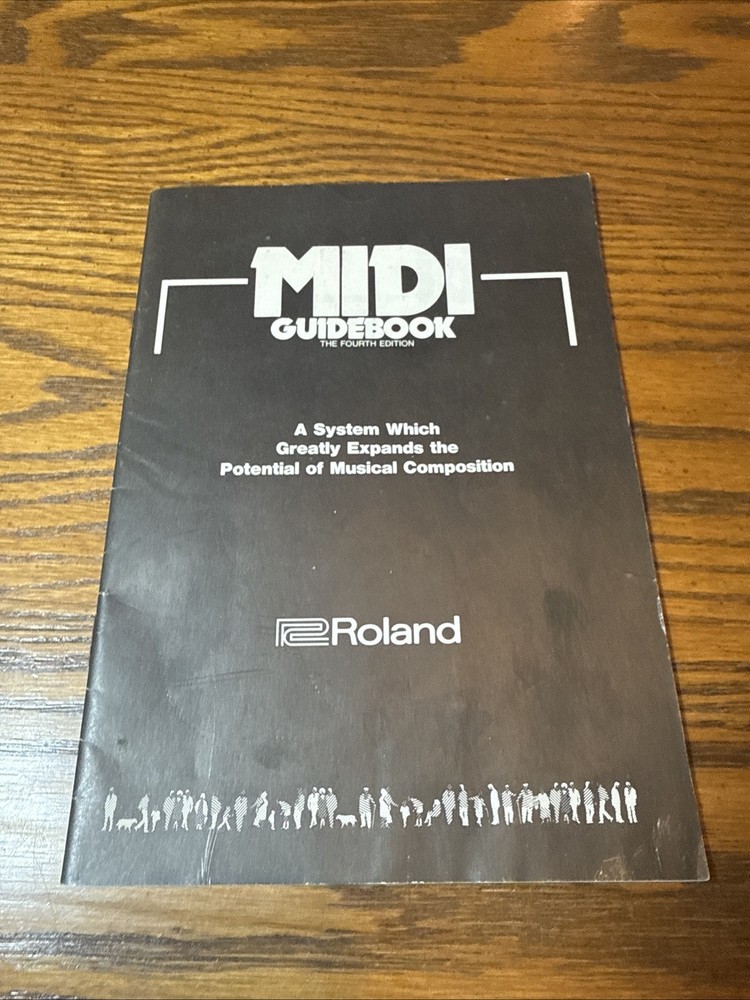 Original Roland MIDI Guidebook 4th EDITION 1987 Printing