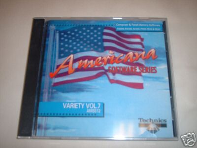 Technics Piano Keyboard Software Variety Vol. 7