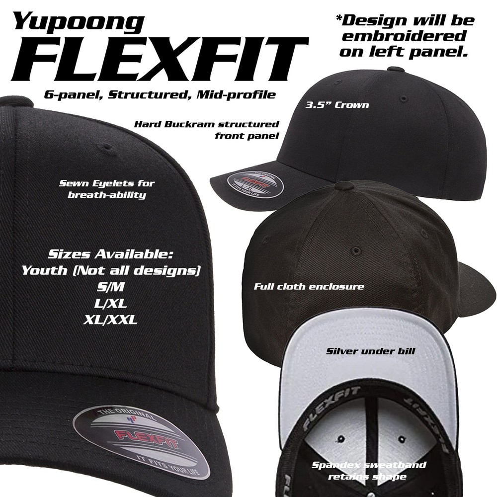 Custom Embroidered Flexfit or Snapback Hat - Camaro ZL1