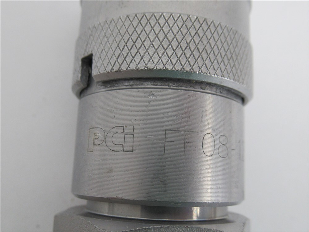 PCI FF08-12F-ORB , Flush Face Quick Coupling , 1/2" Body , 11/16-12 ORB Thread