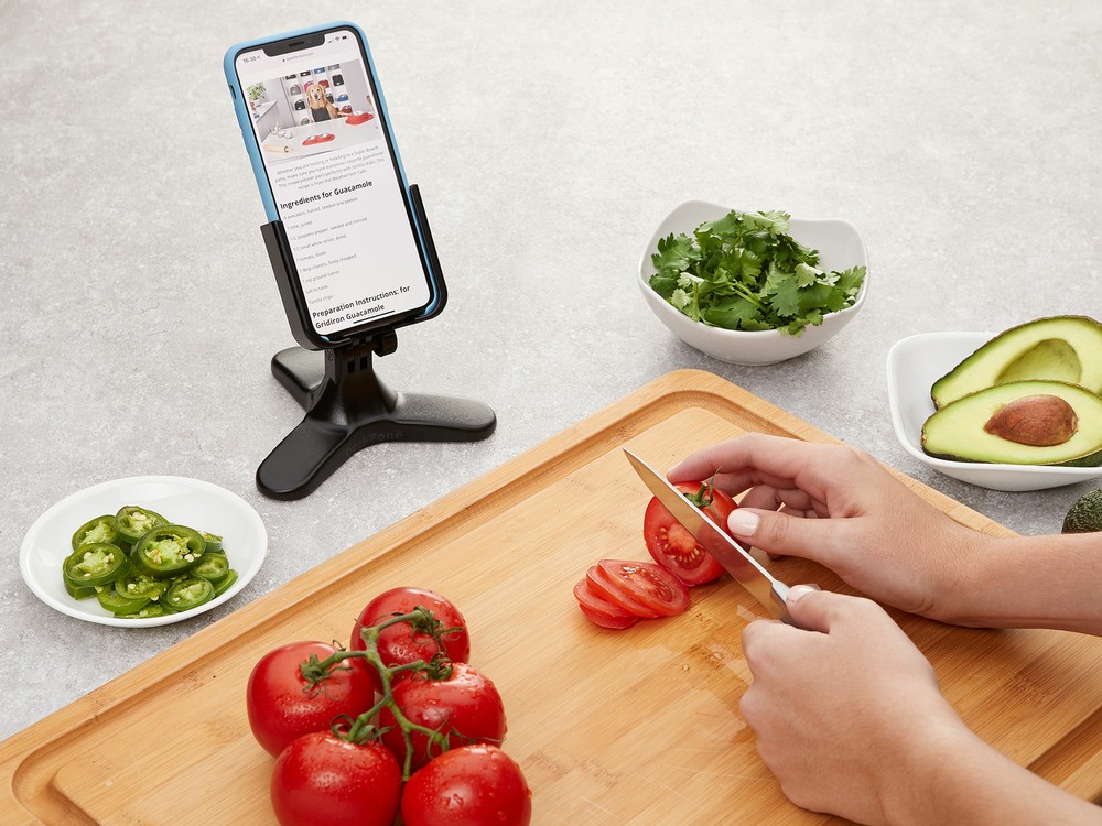 WeatherTech DeskFone Adjustable Flat Surface/ Desk / Counter Cell Phone Holder