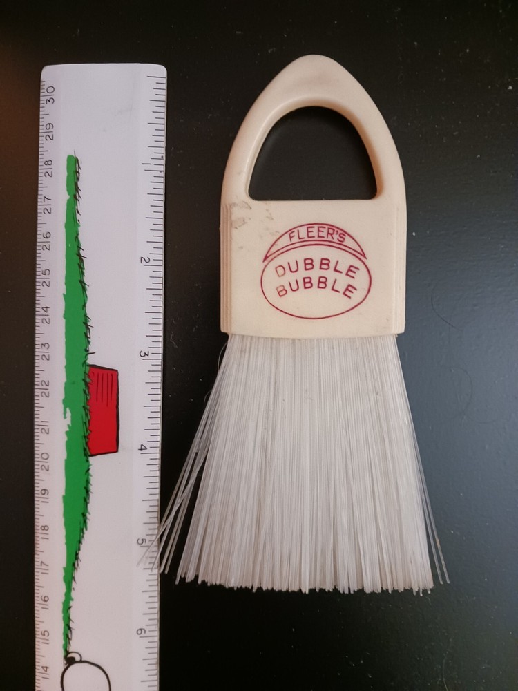 Fleer's Dubble Bubble Whisk Brush Used