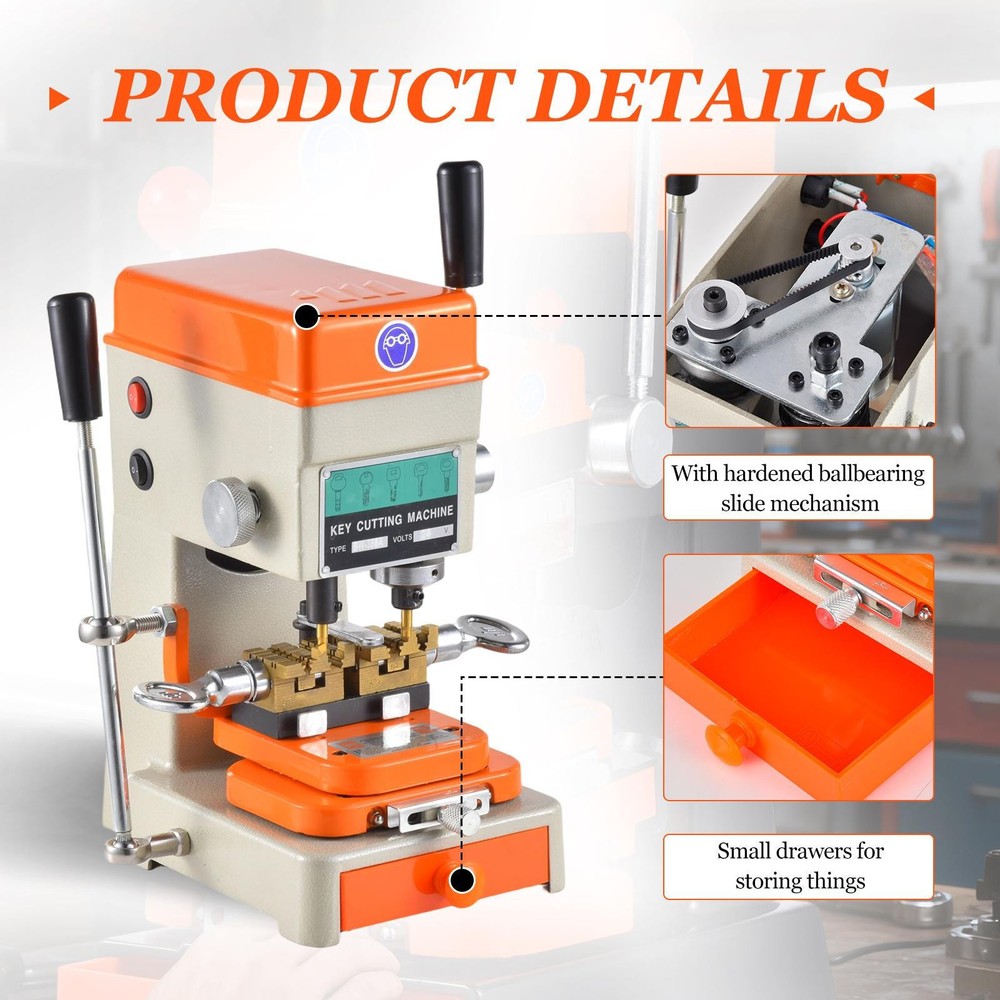 Key Cutting duplicating Machine Cutter Car Key Copier Locksmith Tools
