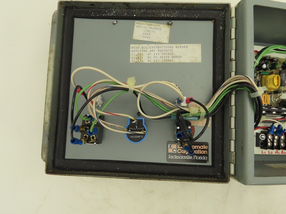 Extron 180-11B Solid State DC Motor Variable Speed 90VDC 1/8HP Control Panel