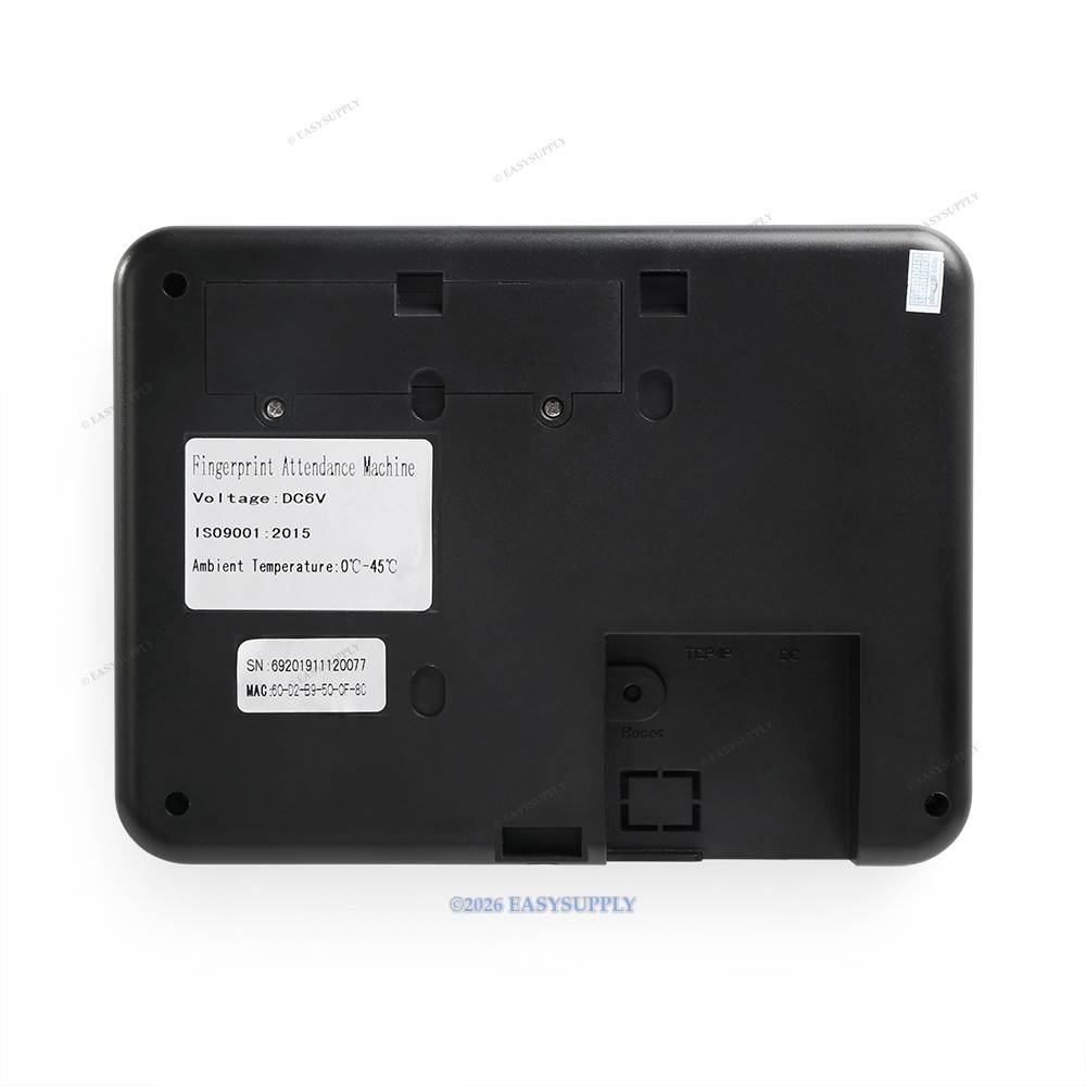 Support Remote Access Biometric Fingerprint And RFID Card Attendance Time Clock