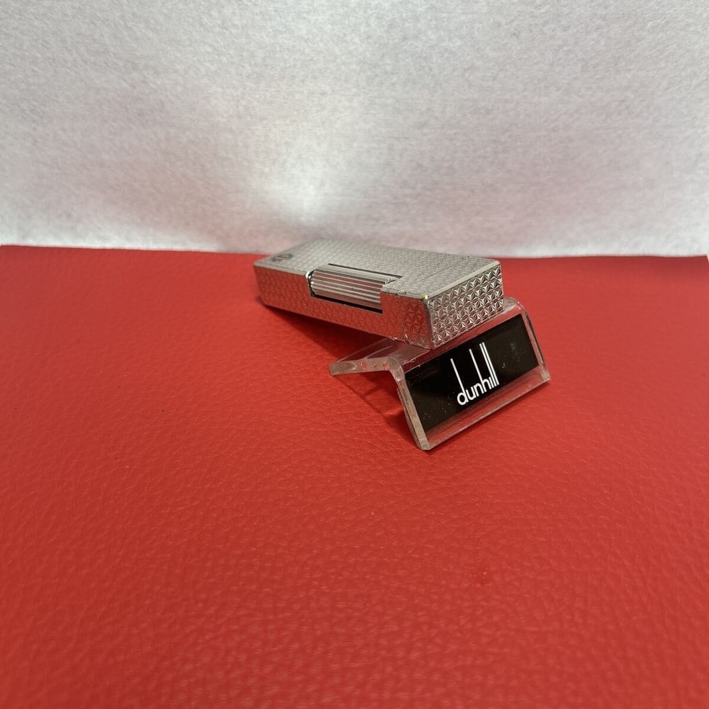 Overhauled Dunhill Rollagas lighter Silver d mark without box