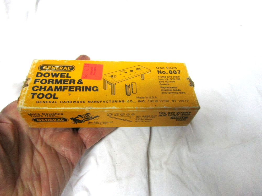General Dowel Former & Chamfering Tool , NO. 887