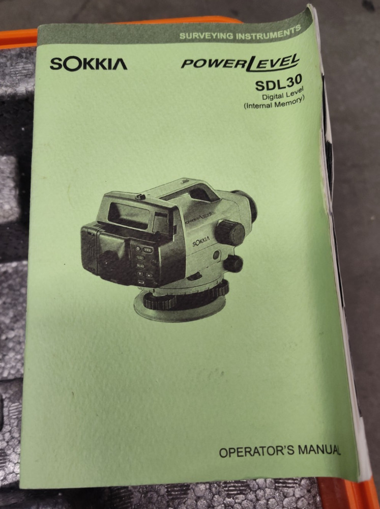 Sokkia SDL30 Power Digital Level