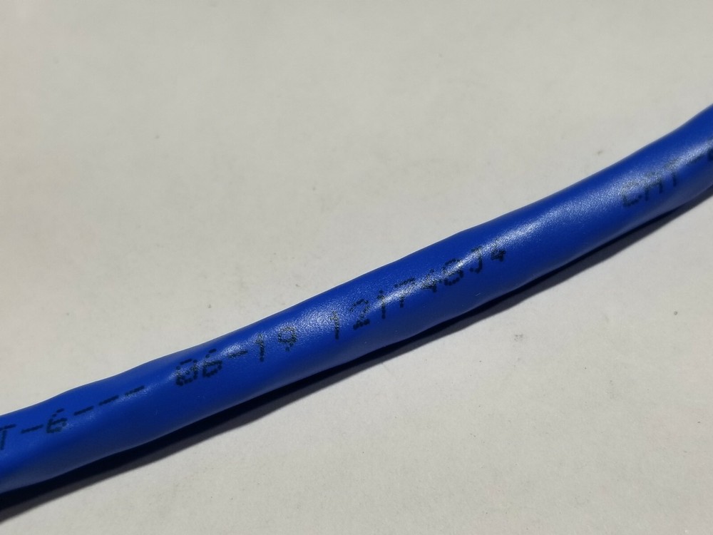 General Cable GenSPEED 6000E 23/4P Cat6E Network Cable CMP-LP Plenum Blue /100ft