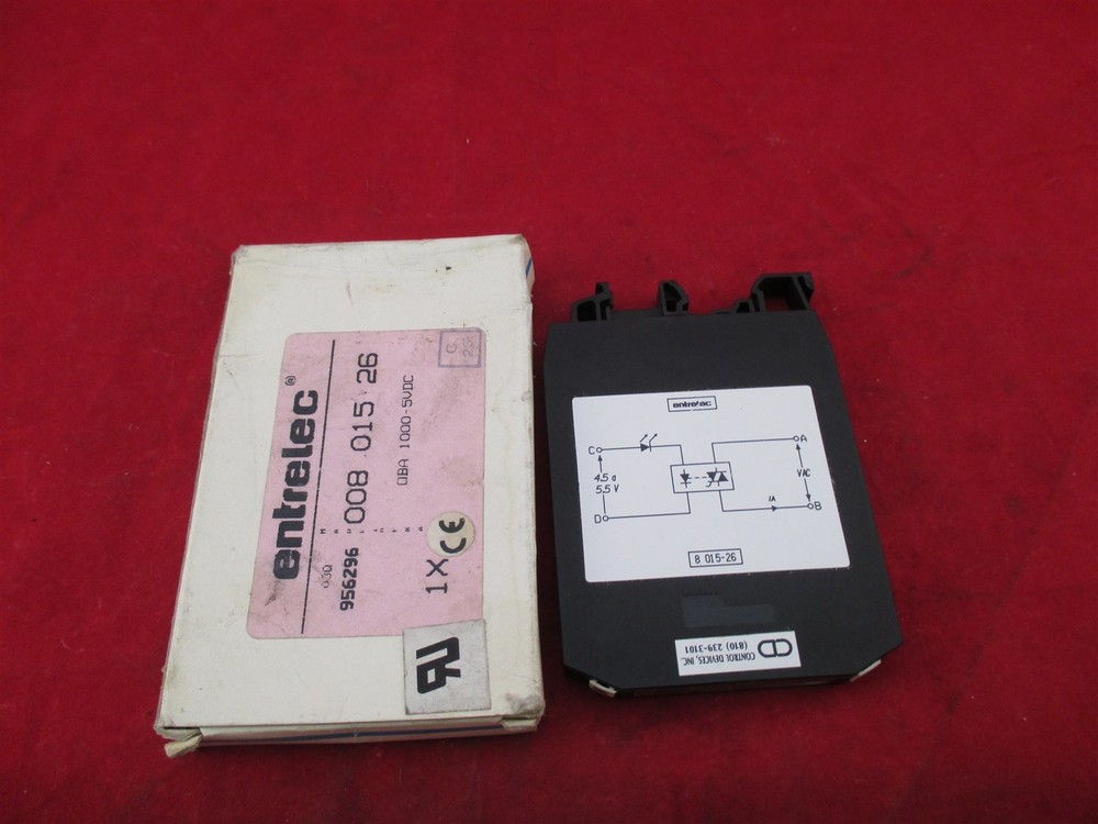 Entrelec 8 015 26 Terminal Block new