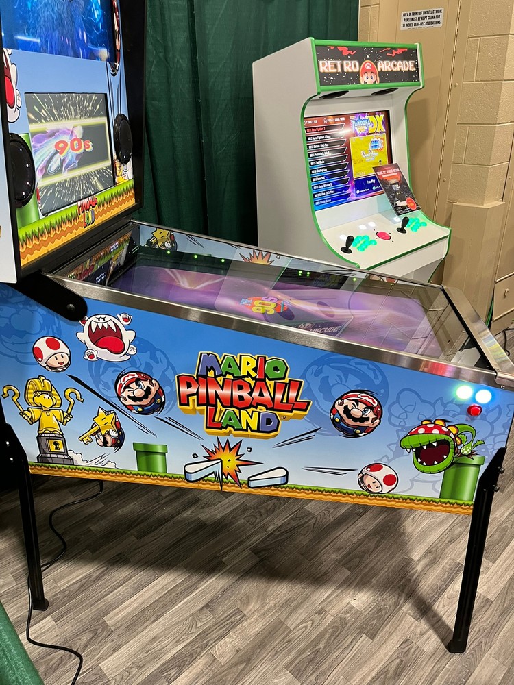 Virtual Pinball 4K 43" Mario Theme